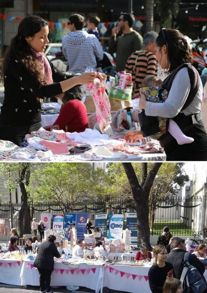 Emprendedoras locales ofrecieron sus productos en Argentina Se Prende en Santa Fe