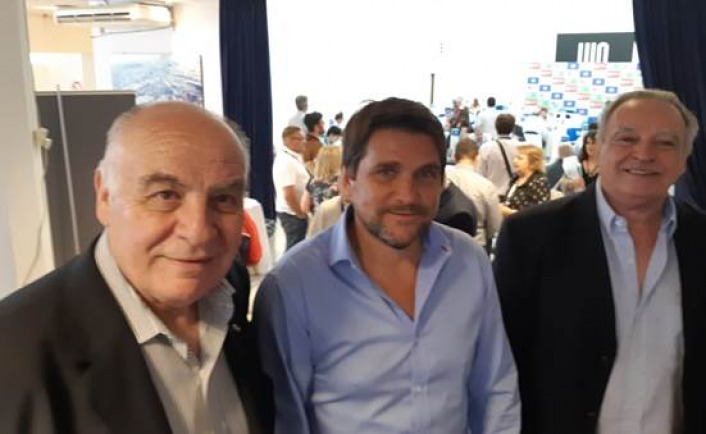 Carlos Venier, Edgardo Gámbaro y  Roberto Arévalo