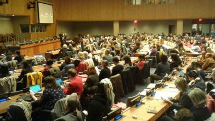 Sesin de la Comisin de la Condicin Jurdica y Social de la Mujer de las Naciones Unidas (ONU)