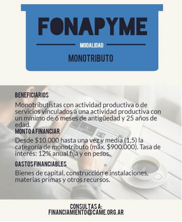Equipo de Financiamiento y Competitividad Pyme de la Confederacin Argentina de la Mediana Empresa (CAME)