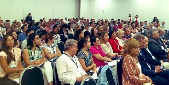 Auditorio completo durante el desarrollo del Seminario