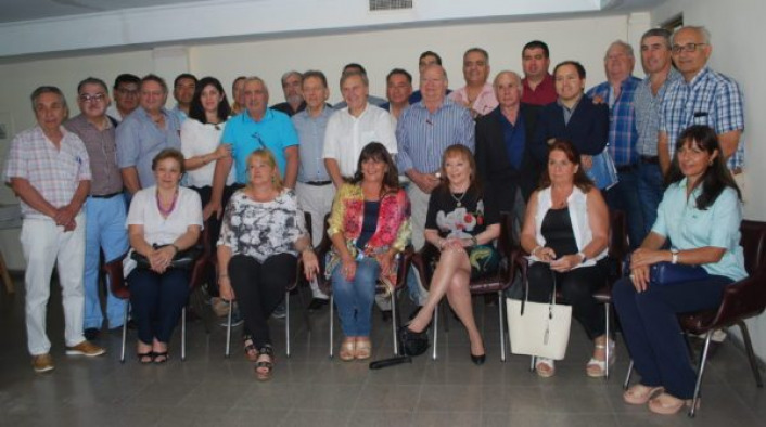 Los principales referentes de entidades santiagueas luego de la conformacin de la Unin Empresaria de Santiago del Estero 