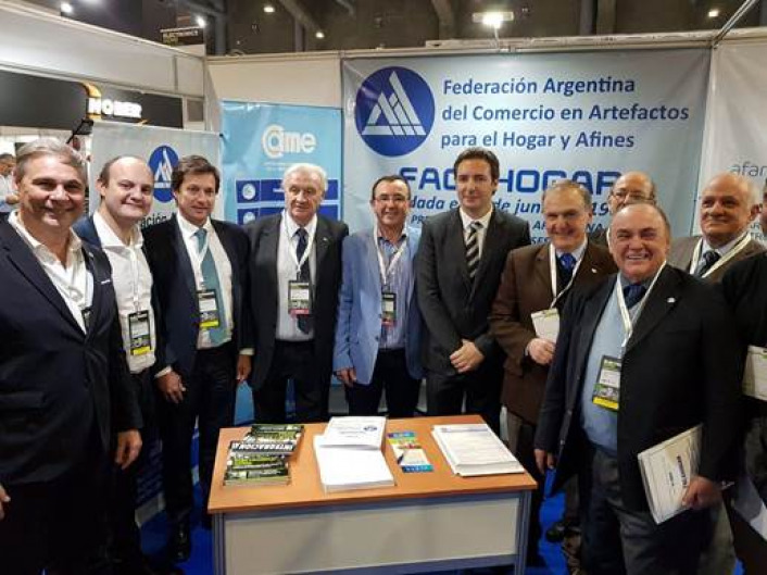 Directivos de CAME presentes en la 1° Feria B2B Internacional de Productos Electrónicos de Consumo