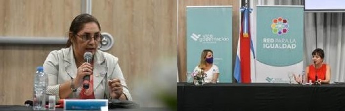 De izq. a der.: Silvina Saucedo, Laura Stratta y Mercedes DAlessandro
