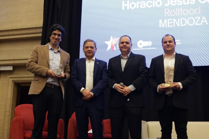 Horacio Campos y Gonzalo Bonino distinguidos en el Premio Joven Empresario Argentino 2024 organizado por CAME